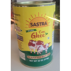 Sastra Pure Cow Ghee 32 Oz